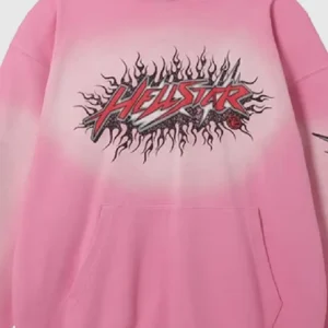 Hellstar Brain Pink Hoodie